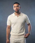 V-Neck Essential Textured Tee