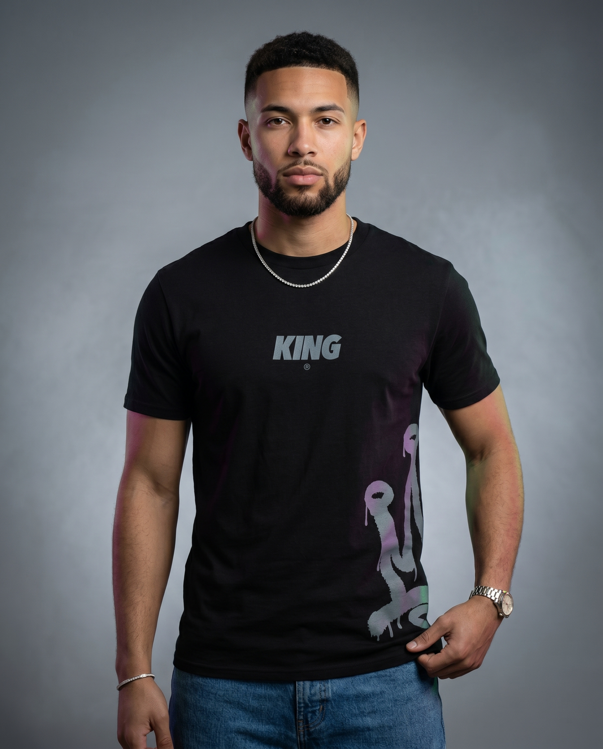 "KING" Premium Graphic Tee