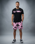 Summer Pink Tropical Matching Set