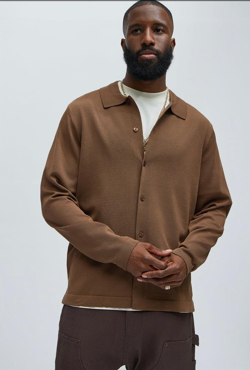 Brown Cardigan